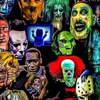 Horror movie posters wallpaper