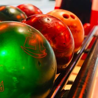 Bowling balls wallpaper