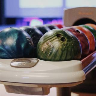 Bowling balls wallpaper