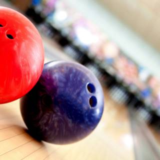 Bowling balls wallpaper