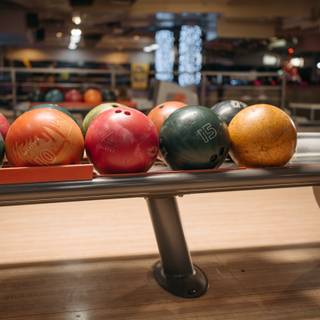 Bowling balls wallpaper