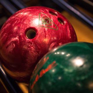 Bowling balls wallpaper