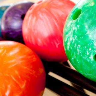 Bowling balls wallpaper