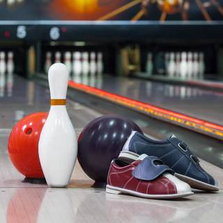 Bowling balls wallpaper