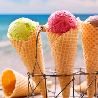 Summer ice cream wallpaper