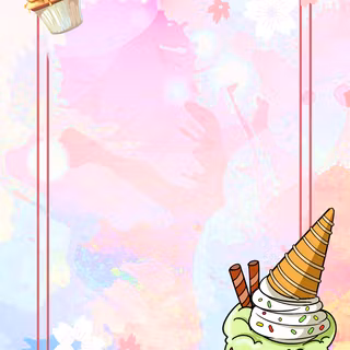 Summer ice pop wallpaper