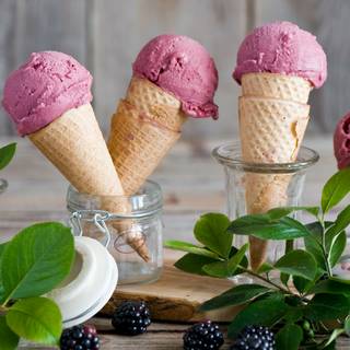 Summer ice cream wallpaper