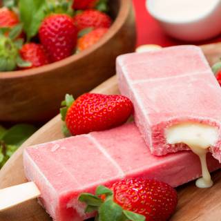 Summer ice pop wallpaper