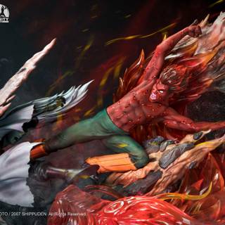 Madara vs Gai anime wallpaper