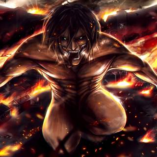 Attack On Titan 8k wallpaper