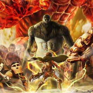 Attack On Titan 8k wallpaper