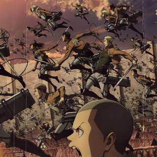 Attack On Titan 8k wallpaper