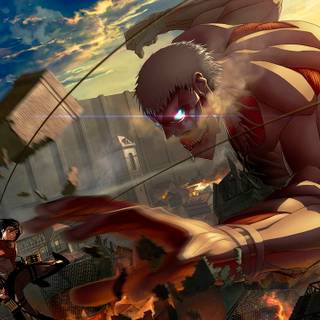 Attack On Titan 8k wallpaper