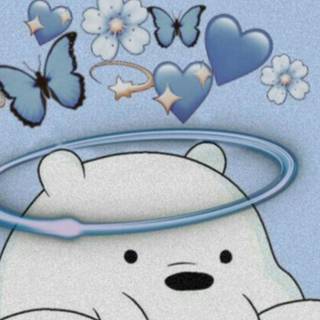 Cute Korean bear wallpaper