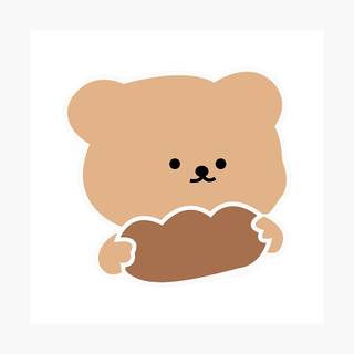 Cute Korean bear wallpaper