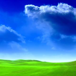 Blue summer computer wallpaper