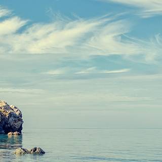 Blue summer iPhone wallpaper