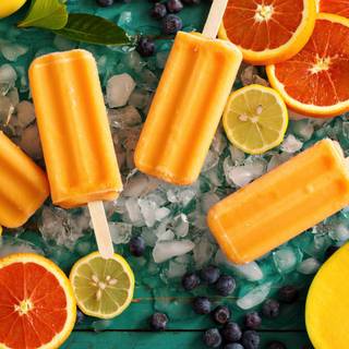 Mango summer wallpaper