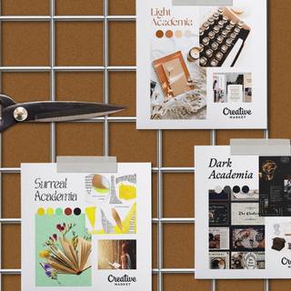 Summer light academia wallpaper