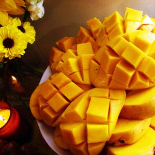 Mango summer wallpaper