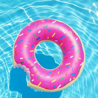 Blue summer iPhone wallpaper