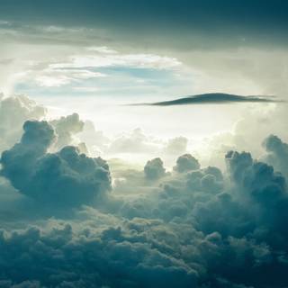 Blue summer iPhone wallpaper