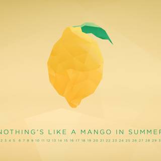 Mango summer wallpaper