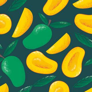 Mango summer wallpaper