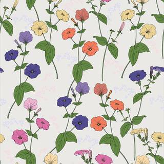 Light red spring wallpaper