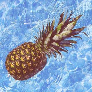 Summer preppy blue wallpaper