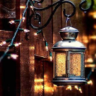 Rainy fall wallpaper