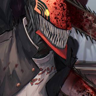 Chainsaw Man iPhone 4k wallpaper