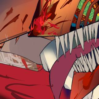 Chainsaw Man iPhone 4k wallpaper