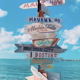 Ocean summer VSCO wallpaper