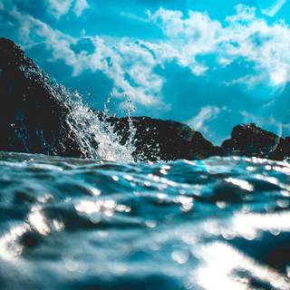 Ocean summer VSCO wallpaper