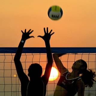 Volleyball summer wallpaper