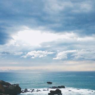 Ocean summer VSCO wallpaper