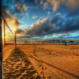 Volleyball summer wallpaper