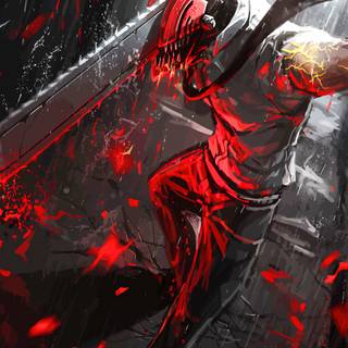 Chainsaw Man iPhone 4k wallpaper