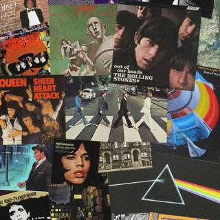 Rock collage wallpaper