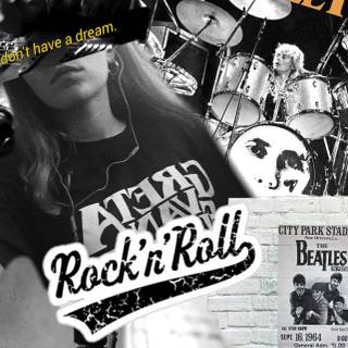 Rock collage wallpaper