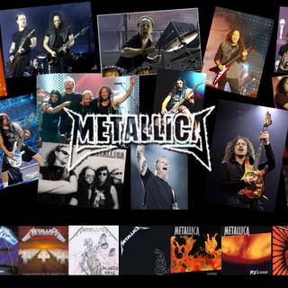 Rock collage wallpaper