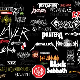 Rock collage wallpaper