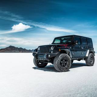 Desert cars 4k wallpaper