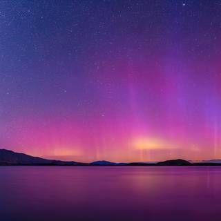 Beautiful night sky 4k wallpaper