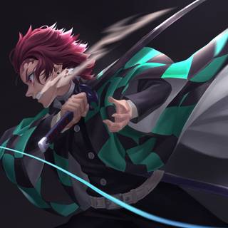 Tanjiro PC 4k wallpaper