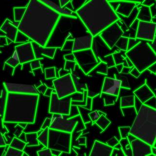 Abstract green 4k wallpaper