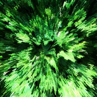 Abstract green 4k wallpaper
