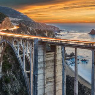 Summer sea road wallpaper