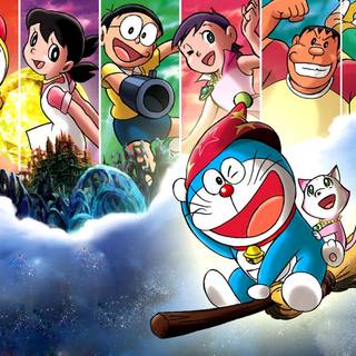 Doraemon laptop wallpaper